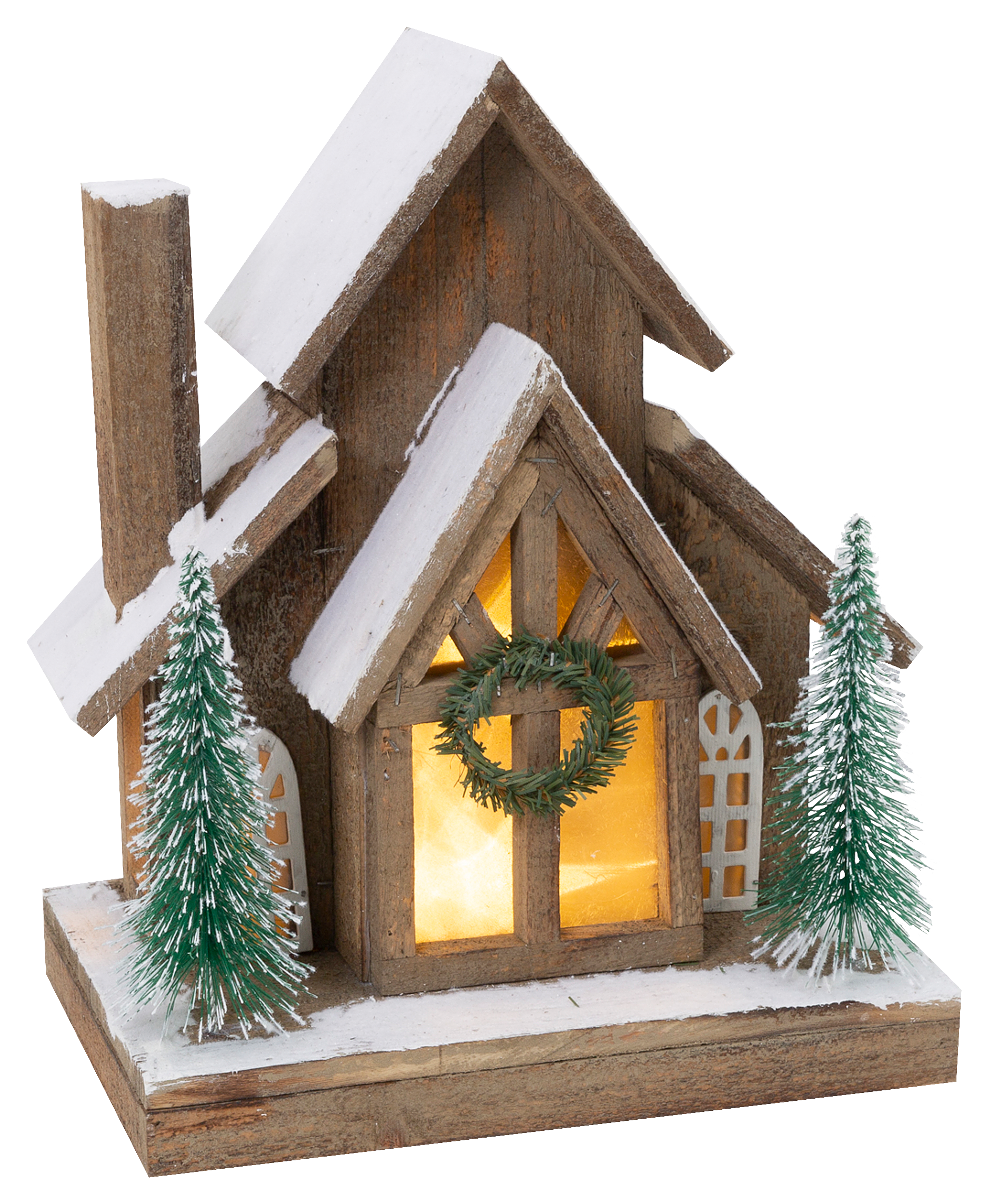 Gerson Company Lighted Wood House Bass Pro Shops